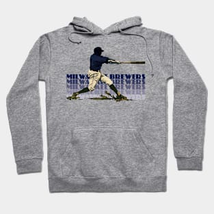 Retro Milwaukee Brewers Slugger Hoodie